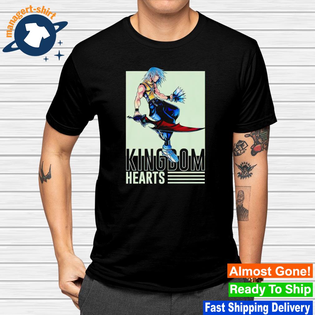 Kingdom Hearts Riku Action Portrait shirt