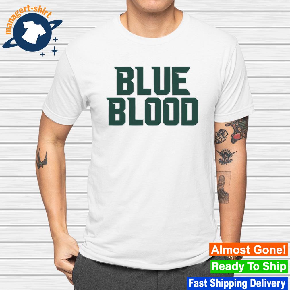 Awesome michigan State Spartans blue blood shirt