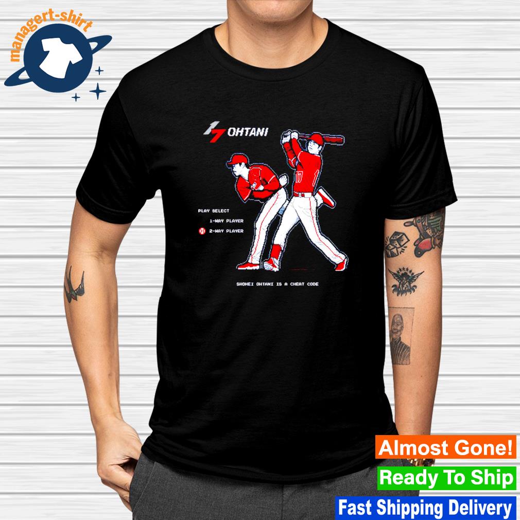 Awesome ohtani Is A Cheat Code Los Angeles Angels shirt