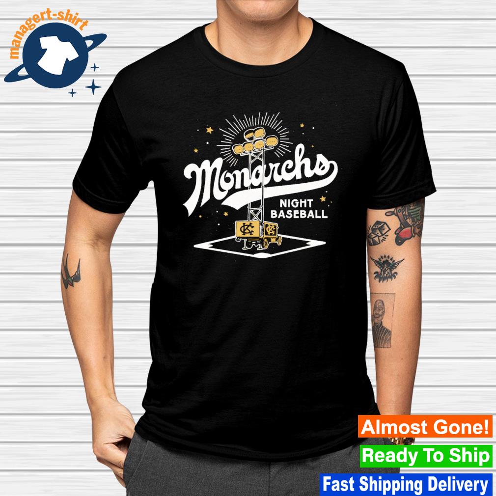 Nice kC Monarchs Night Baseball shirt