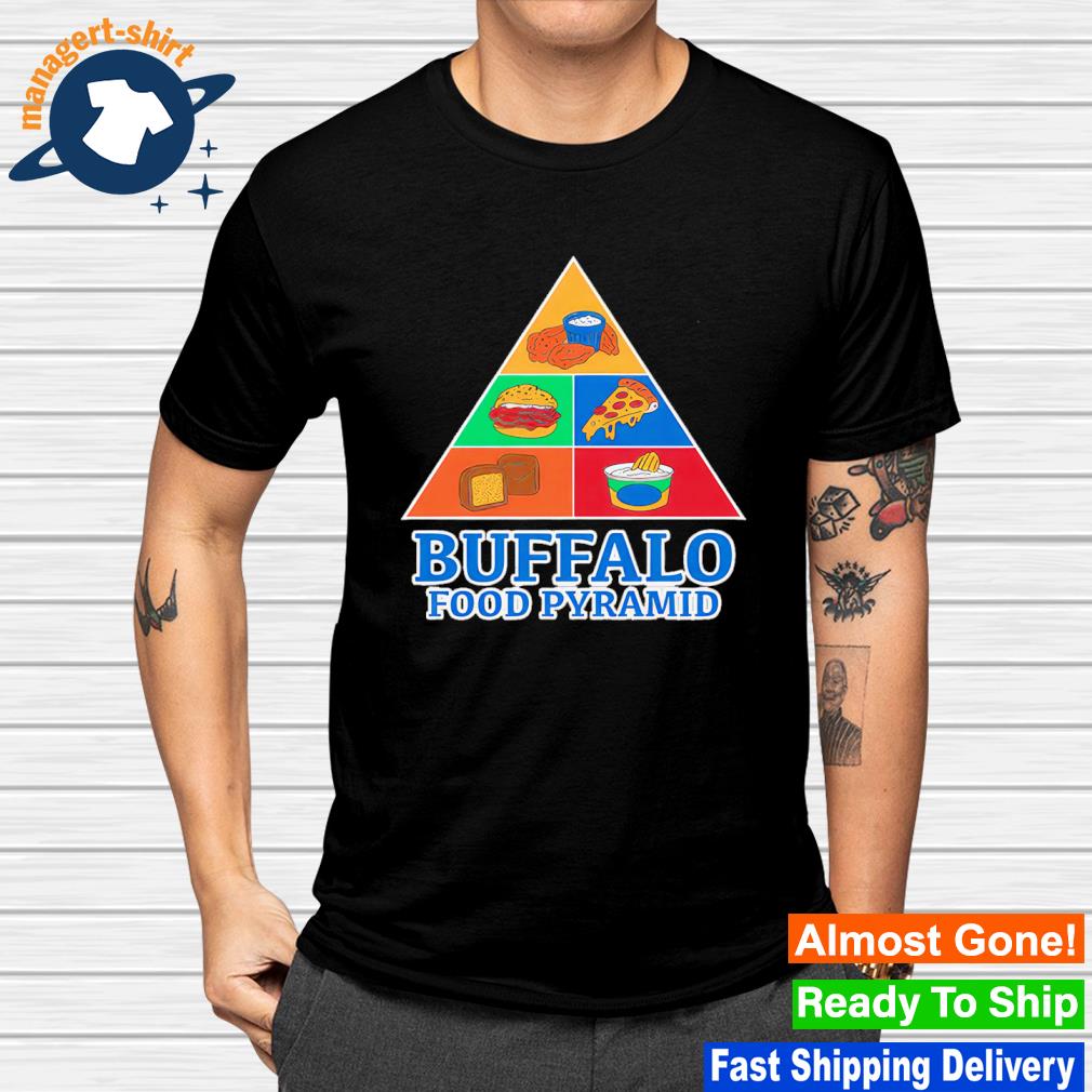 Original buffalo Food Pyramid shirt