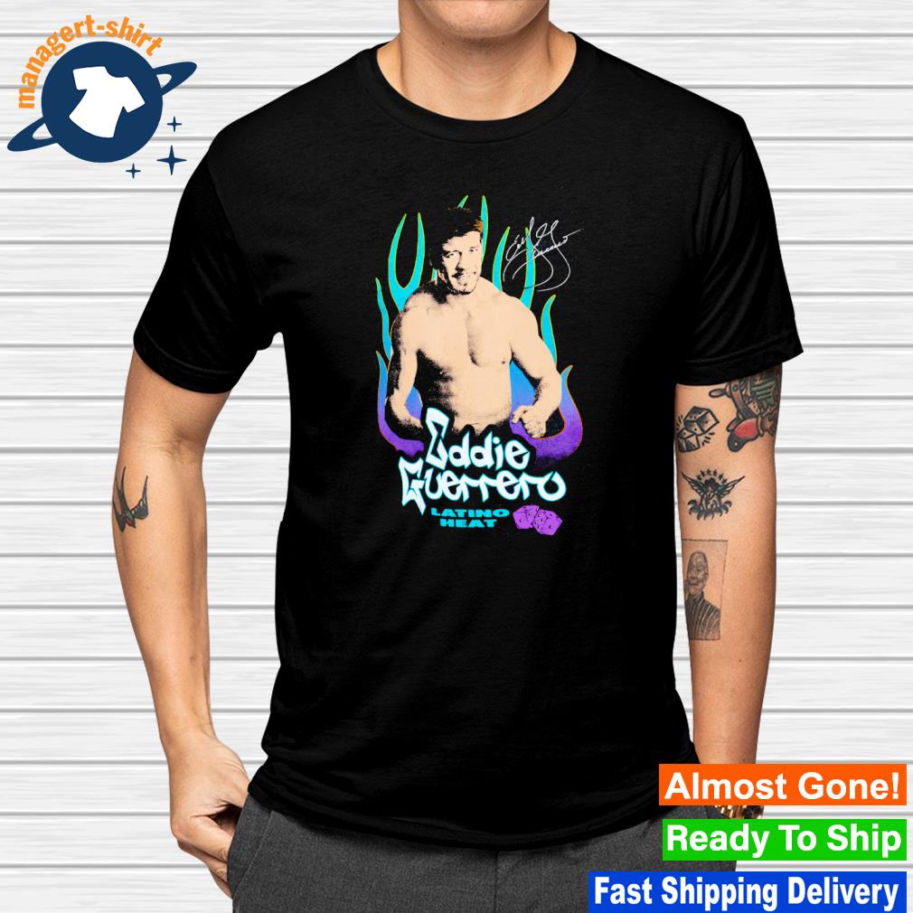 Premium eddie Guerrero Latino Heat Legends Graphic shirt