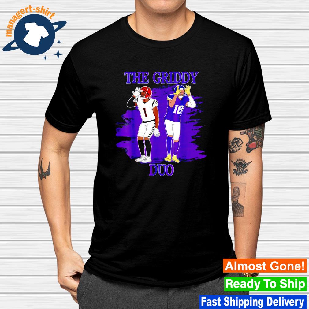 Top justin Jefferson and Jamarr Chase The Griddy Duo shirt