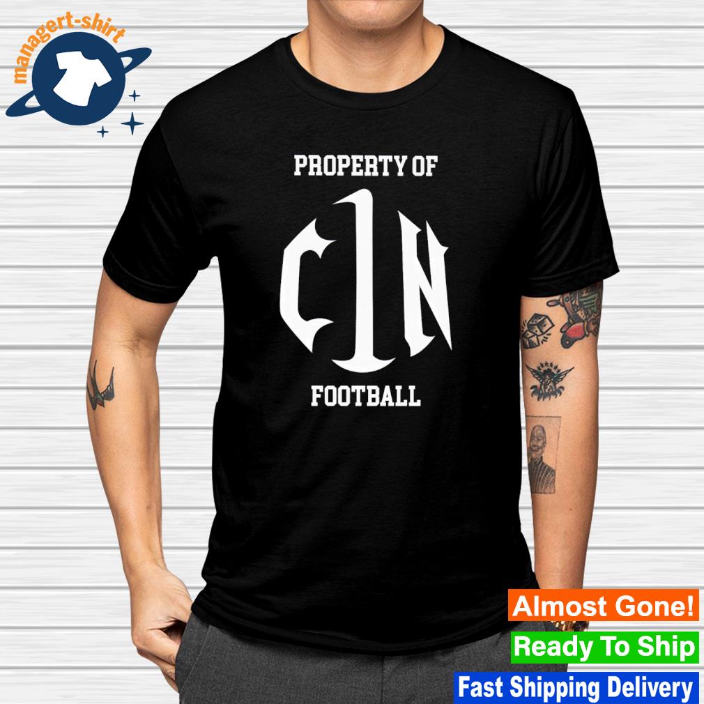 Top property of cin football shirt